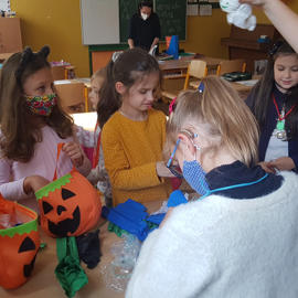 halloween - priprava vyzdoby
