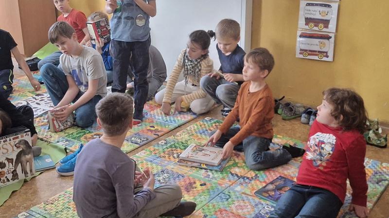 Marec mesiac knihy II. a VI. oddelenie ŠKD
