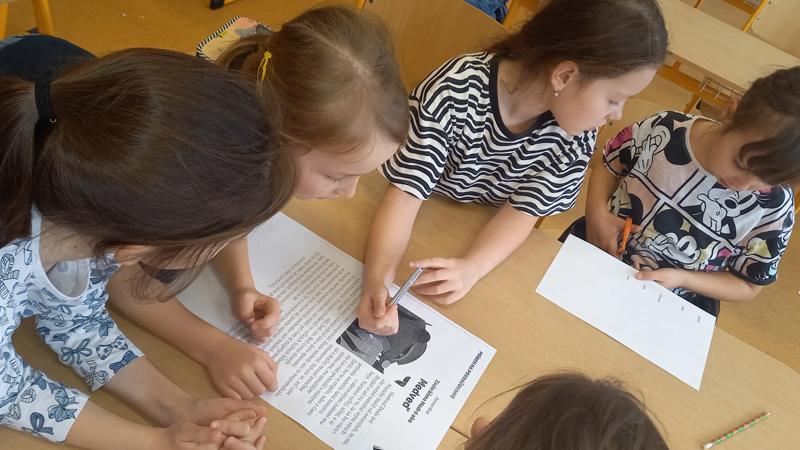 Práca s detským časopisom III.oddelenie ŠKD
