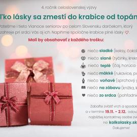 KOĽKO LÁSKY SA ZMESTÍ DO KRABICE OD TOPÁNOK?