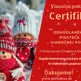 VIANOČNÁ POŠTA