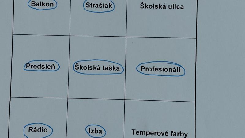 Čitateľské bingo