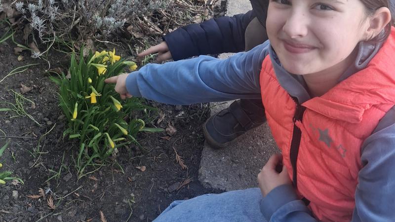 Jar v záhrade IV. a VI. oddelenie ŠKD