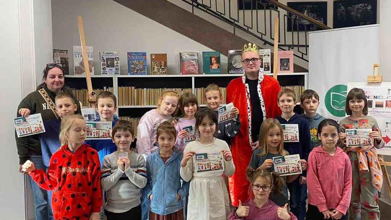 Pasovanie Kráľom knižnice Ružinov