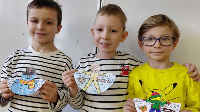 Zimné tvorenie II. oddelenie ŠKD