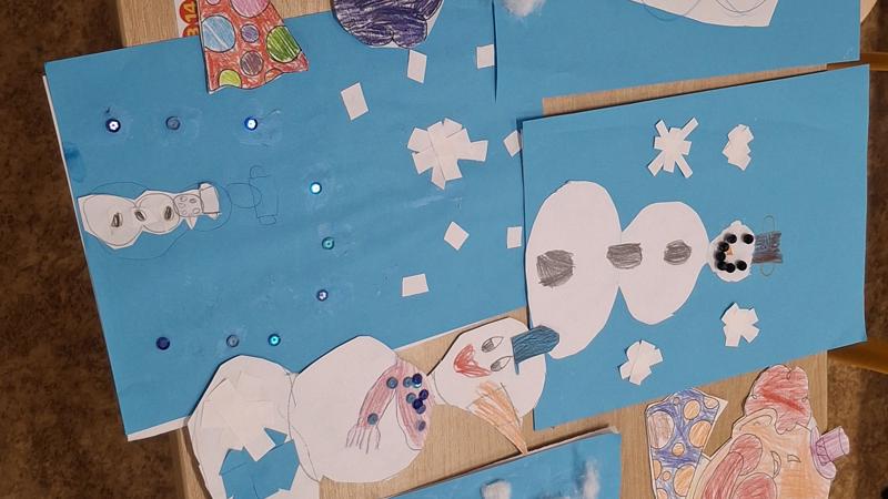 Zimné tvorenie IV. oddelenie ŠKD